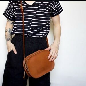 Neva Opet Camille Leather Crossbody, Leather Purse